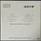 KISS - LICK IT UP (USED VINYL 1983 JAPAN M-/EX+)