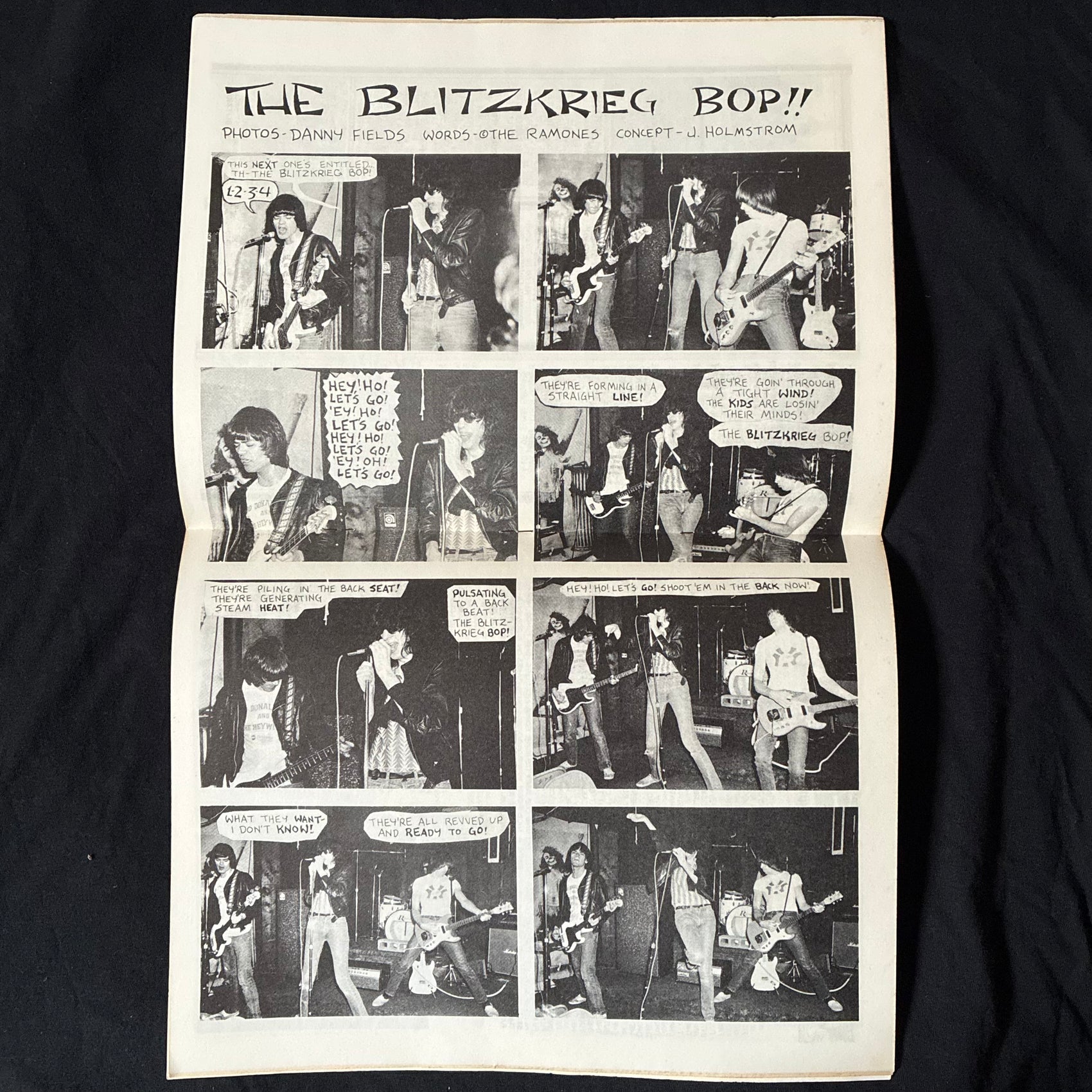 PUNK MAGAZINE VOLUME 1, NUMBER 3 - THE RAMONES (APRIL 1976) MAGAZINE