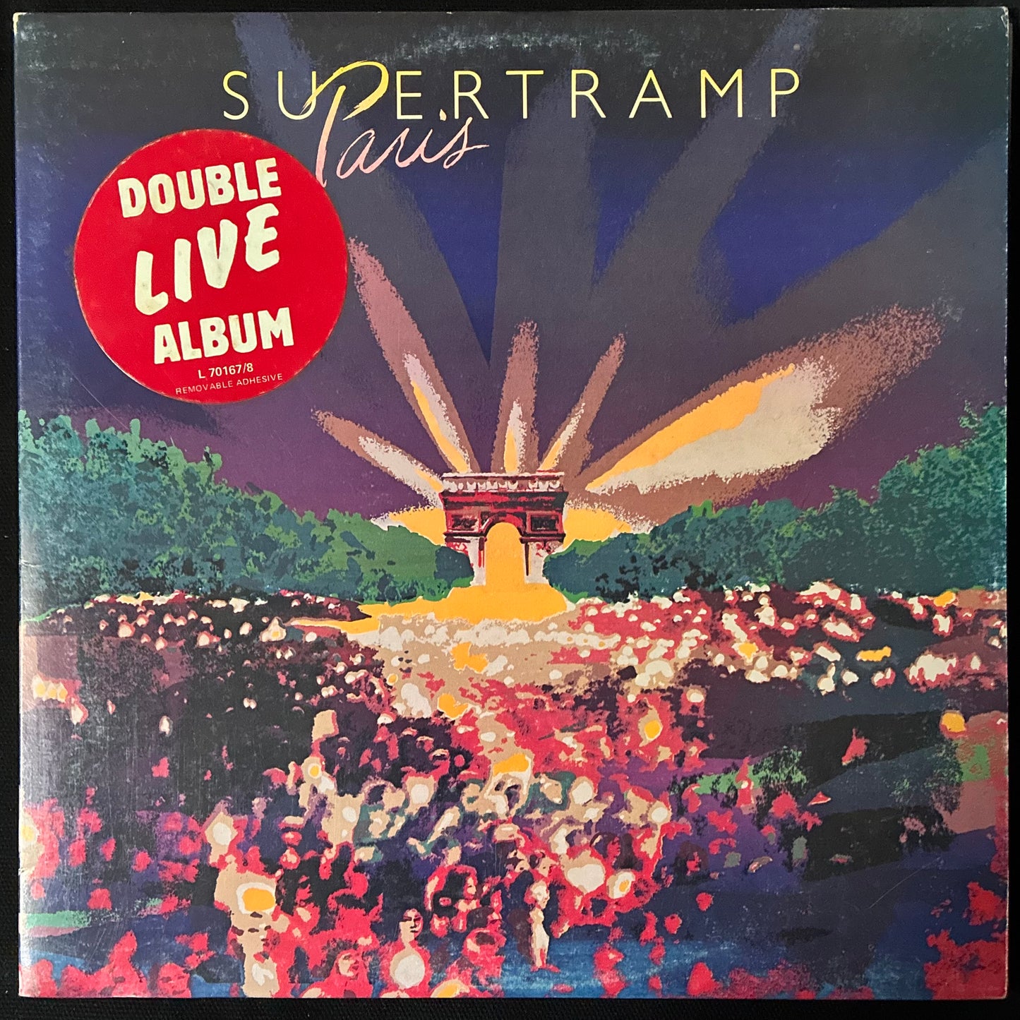 SUPERTRAMP - PARIS (2LP) (USED VINYL 1980 AUS M-/EX-)