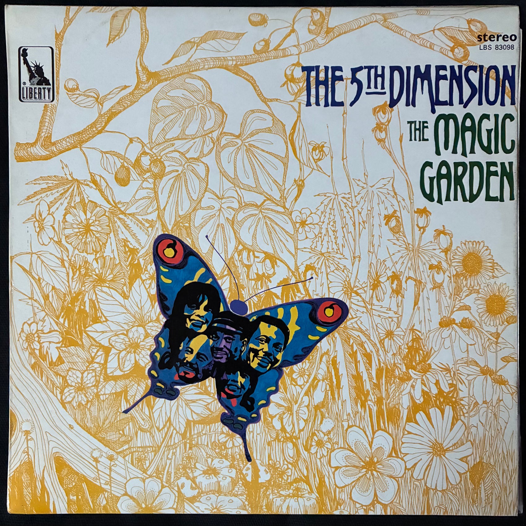 5TH DIMENSION - THE MAGIC GARDEN (USED VINYL 1967 UK M-/EX+)