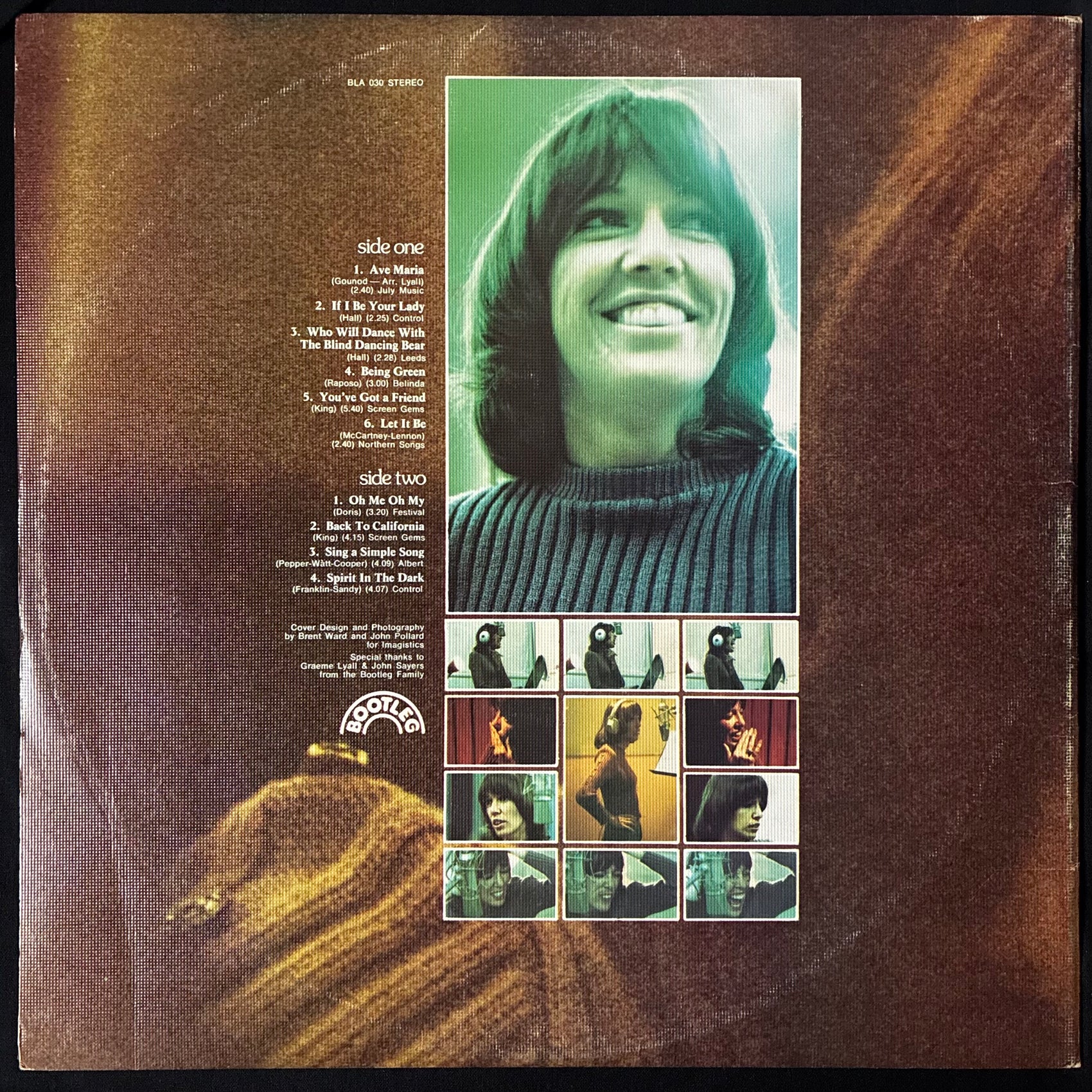 KERRIE BIDDELL - KERRIE BIDDELL (USED VINYL 1973 AUS EX+/EX)