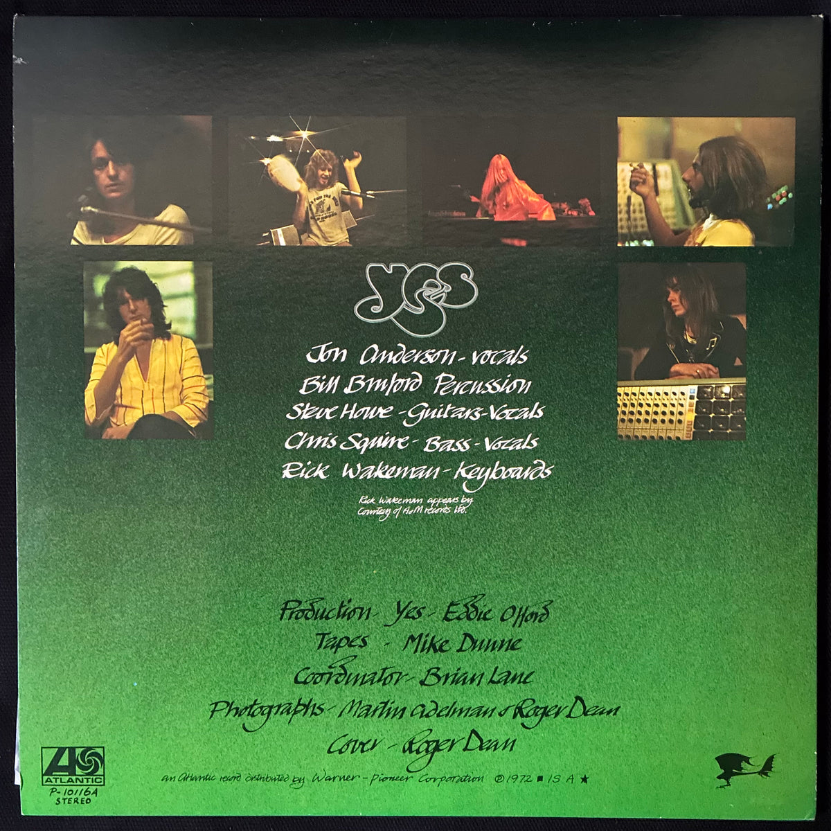 YES - CLOSE TO THE EDGE (USED VINYL 1976 JAPAN M-/M-)