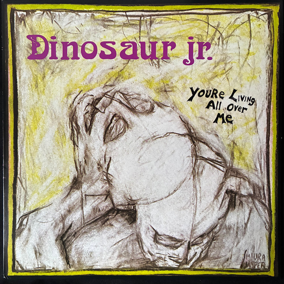 DINOSAUR JR - YOU'RE LIVING ALL OVER ME (USED VINYL 1987 US M-/M-)