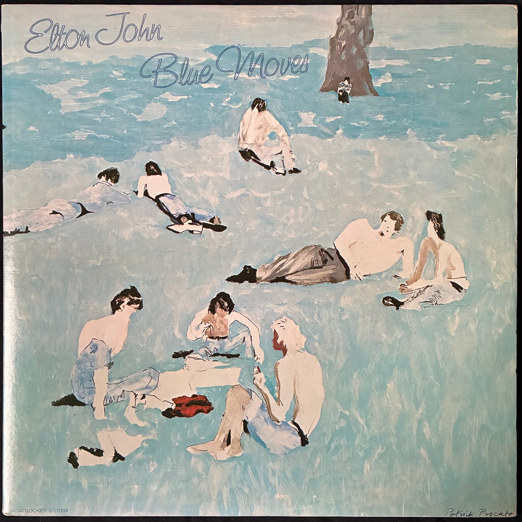 ELTON JOHN - BLUE MOVES (2LP) (USED VINYL 1976 US EX+/EX+)