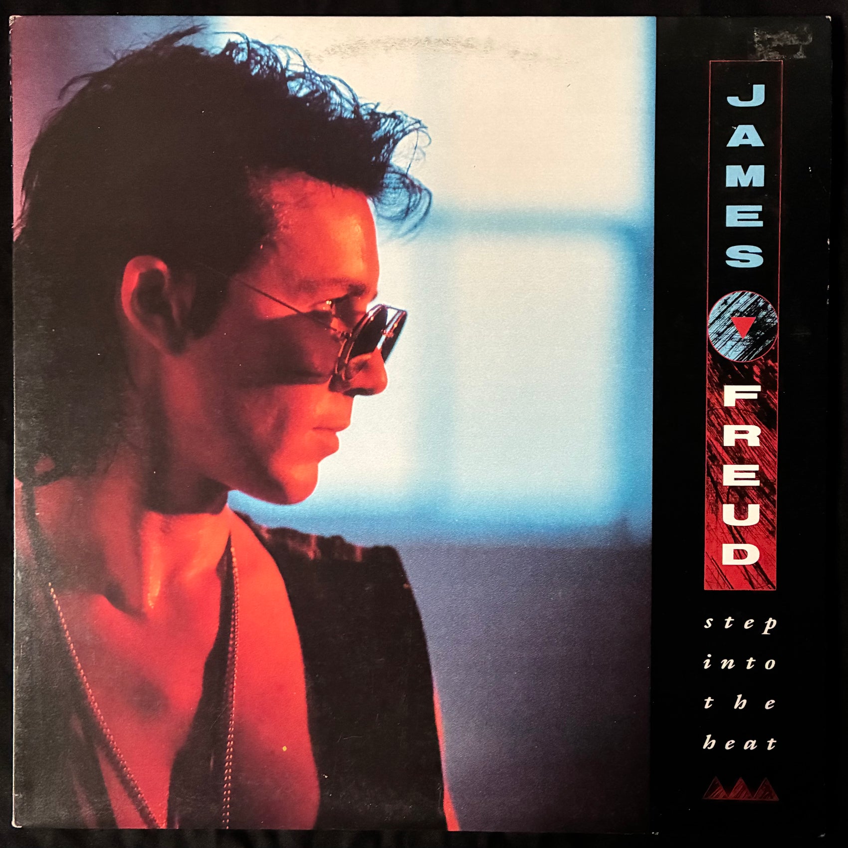 JAMES FREUD - STEP INTO THE HEAT (LP+POSTER) (USED VINYL 1989 AUS M-/EX)