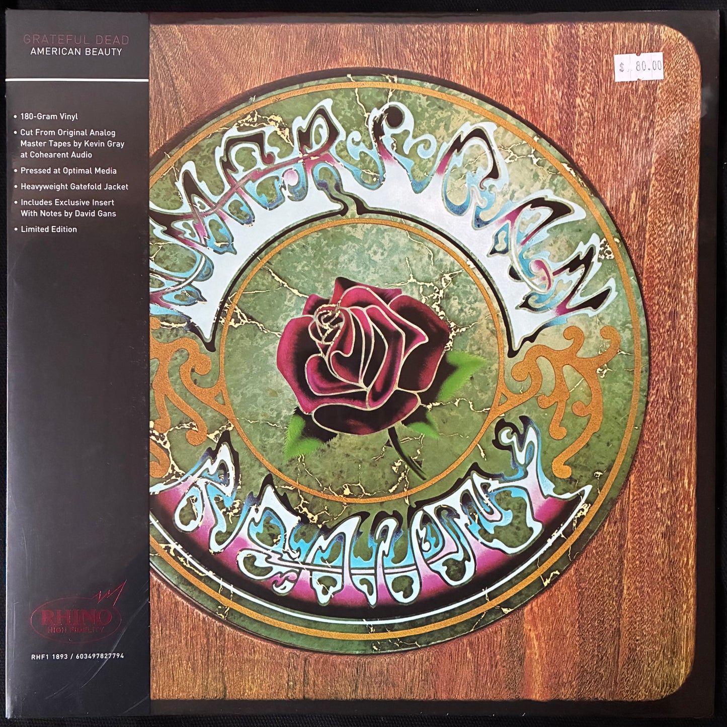 GRATEFUL DEAD - AMERICAN BEAUTY (RHINO HIGH FIDELITY) VINYL