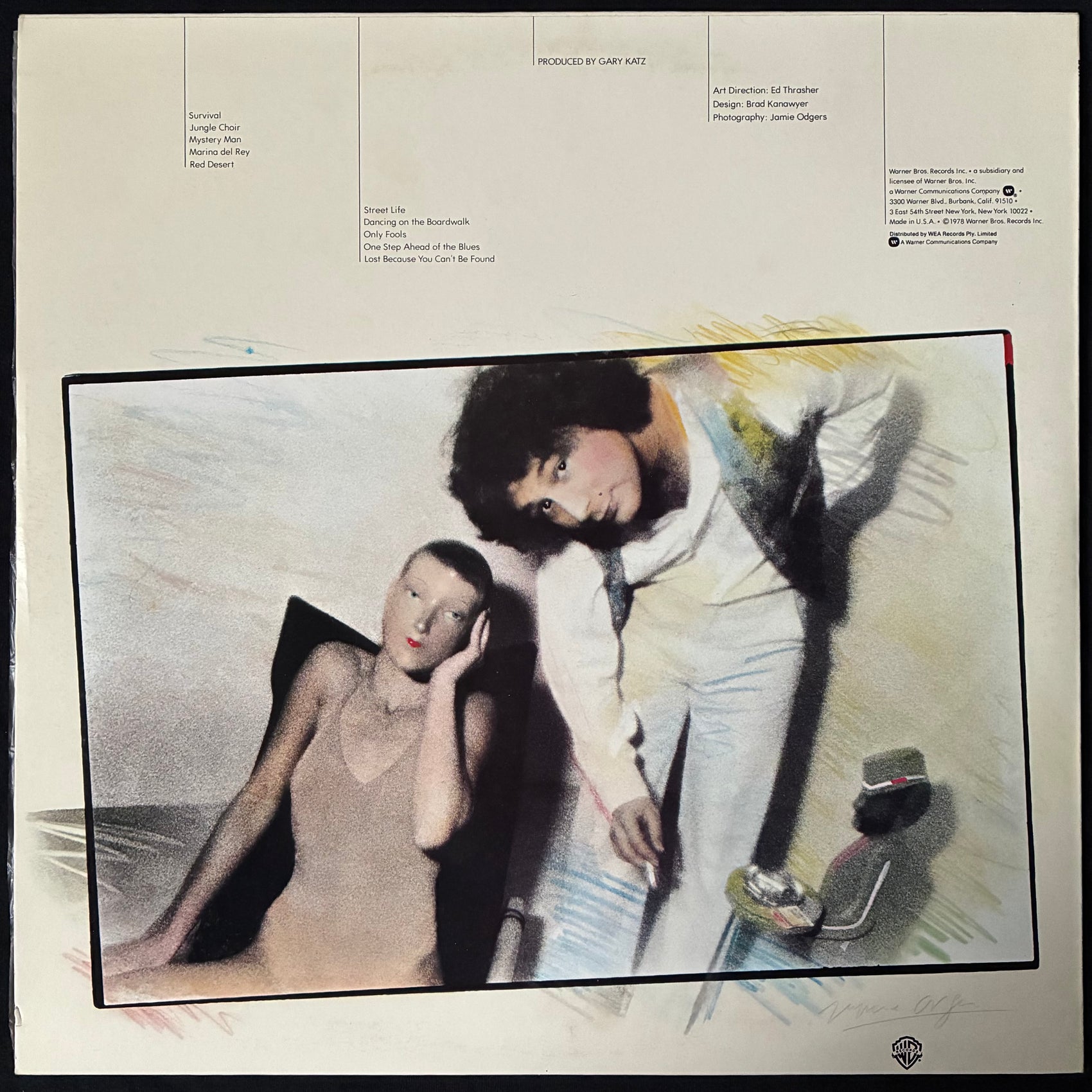 MARC JORDAN - MANNEQUIN (USED VINYL 1978 AUS M-/EX)