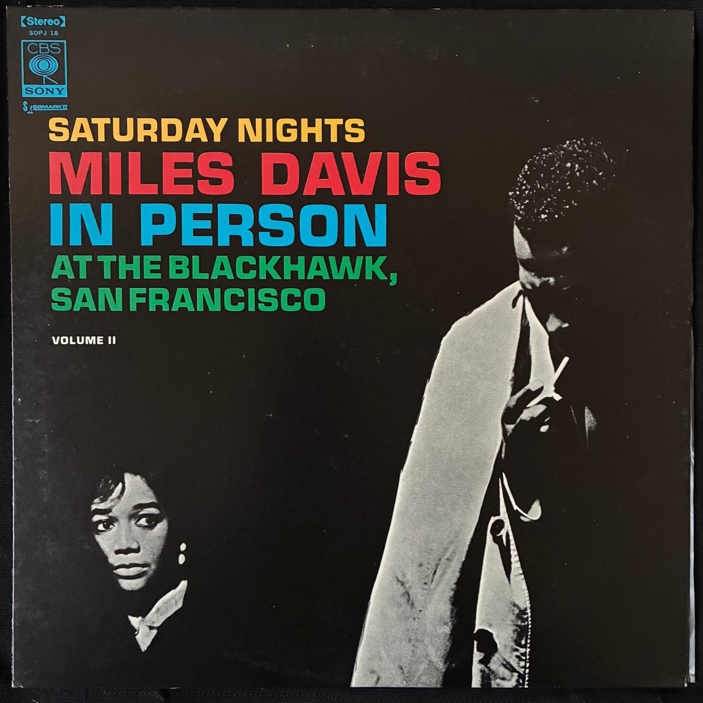 MILES DAVIS - MILES DAVIS IN PERSON AT THE BLACKHAWK, SAN FRANCISCO VOLUME II (USED VINYL 1972 JAPAN M-/M-)