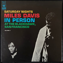 Load image into Gallery viewer, MILES DAVIS - MILES DAVIS IN PERSON AT THE BLACKHAWK, SAN FRANCISCO VOLUME II (USED VINYL 1972 JAPAN M-/M-)
