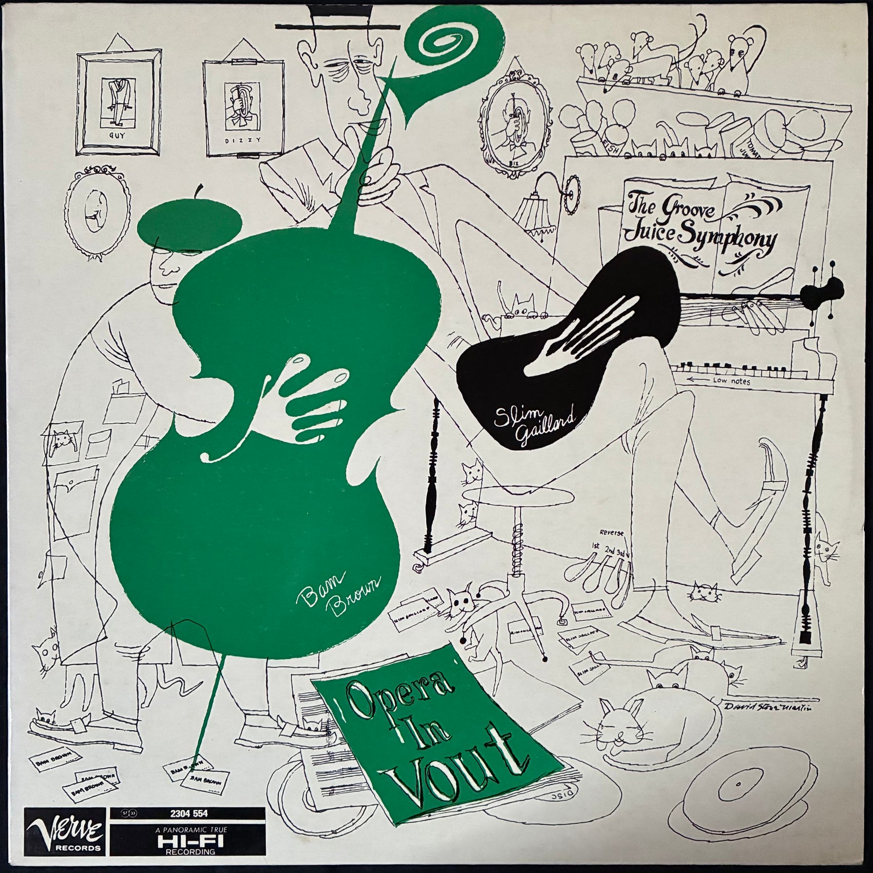 SLIM GAILLARD - OPERA IN VOUT (USED VINYL 1982 FRANCE M-/EX+)