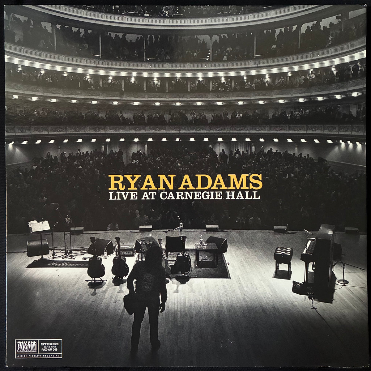 RYAN ADAMS - LIVE AT CARNEGIE HALL (6LP BOX SET) (USED VINYL 2014 US M-/M-)