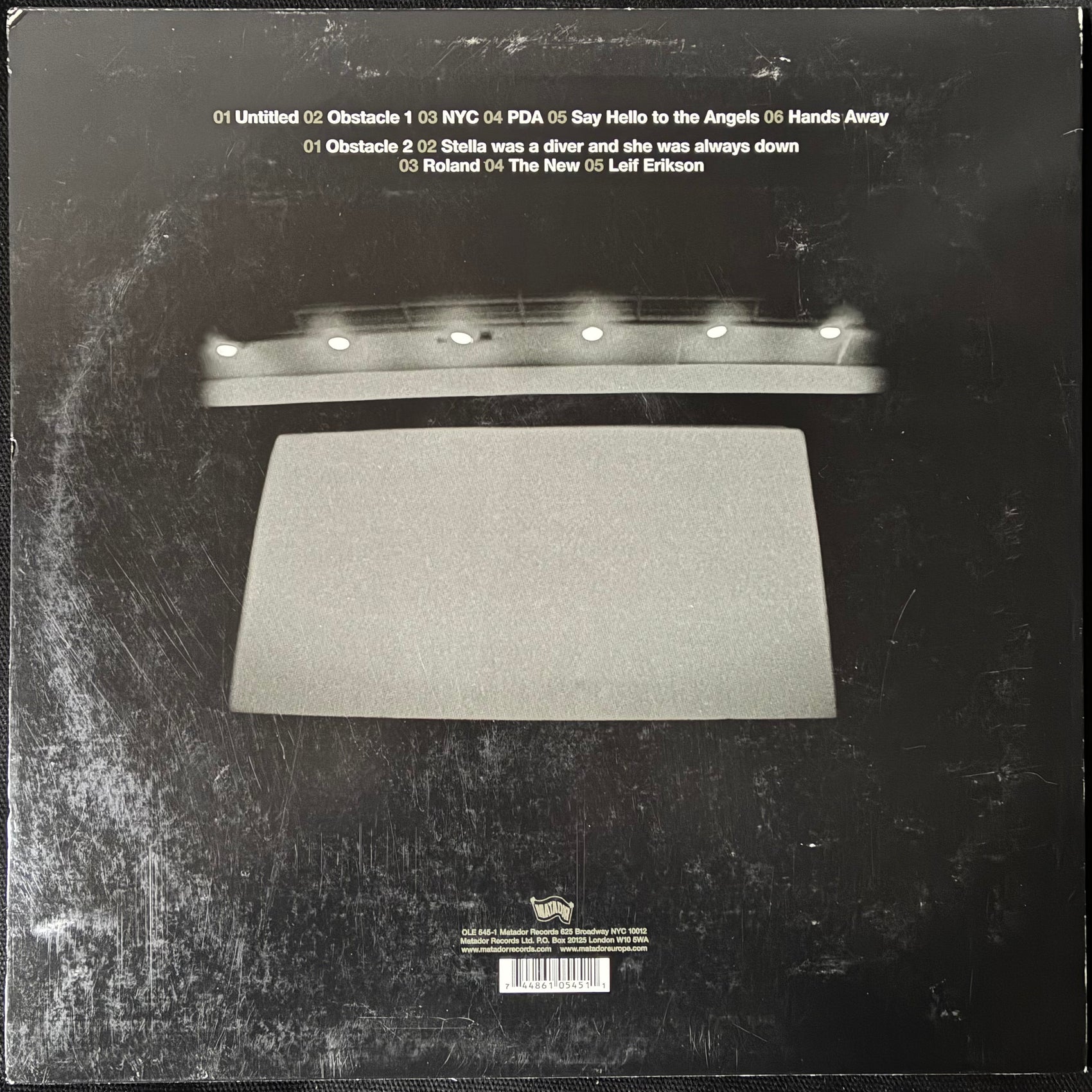 INTERPOL - TURN ON THE BRIGHT LIGHTS (USED VINYL 2007 US EX-/EX)