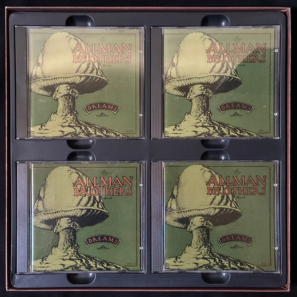 ALLMAN BROTHERS BAND - DREAMS (4CD BOX SET) (USED CD 1989 US M-/M-)
