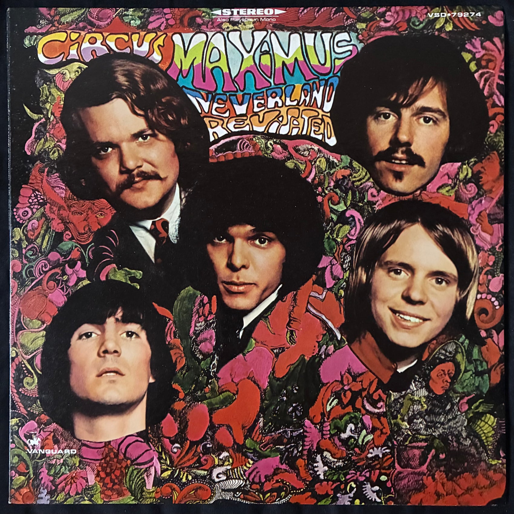 CIRCUS MAXIMUS - NEVERLAND REVISITED (USED VINYL 1968 US M-/M-)