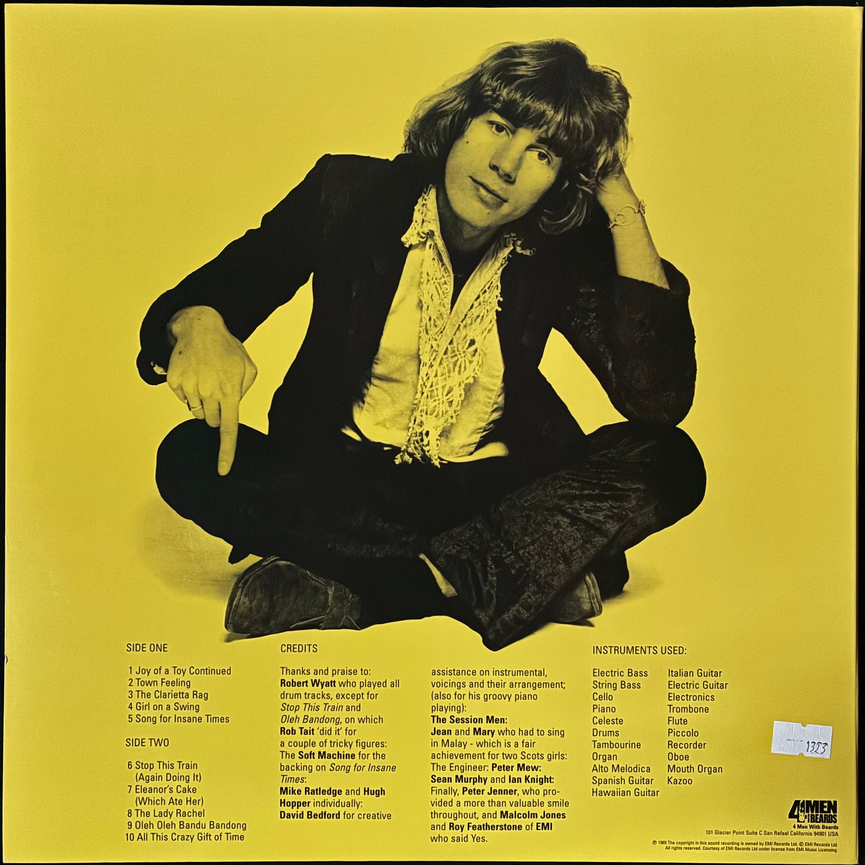 KEVIN AYERS - JOY OF A TOY (USED VINYL 2012 US M-/M-)