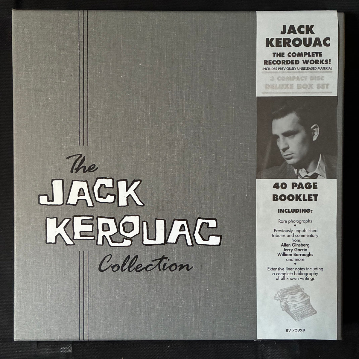 JACK KEROUAC - THE JACK KEROUAC COLLECTION (3CD BOX SET) (USED CD 1990 US M-/M-)