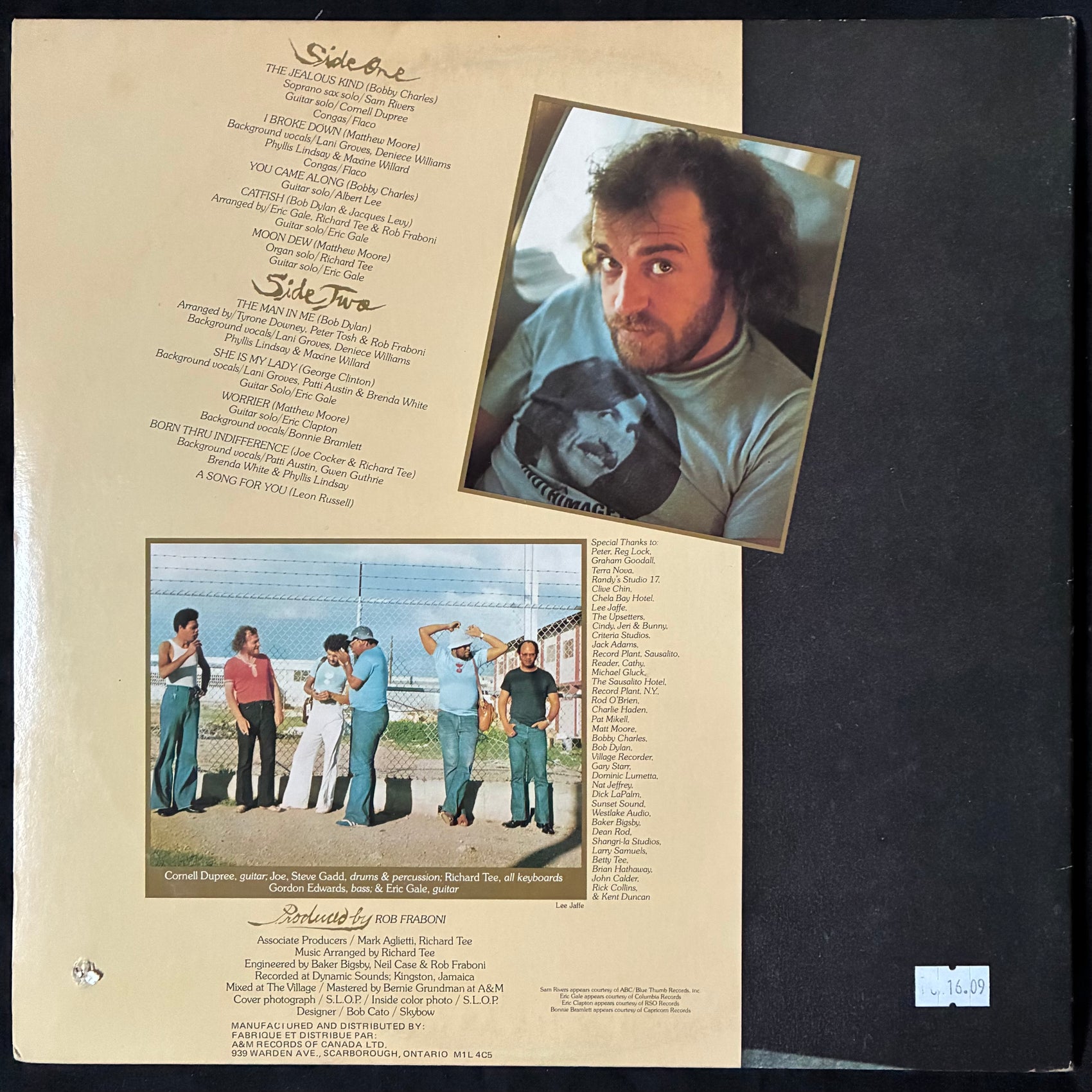 JOE COCKER - STINGRAY (USED VINYL 1986 CANADA M-/EX)