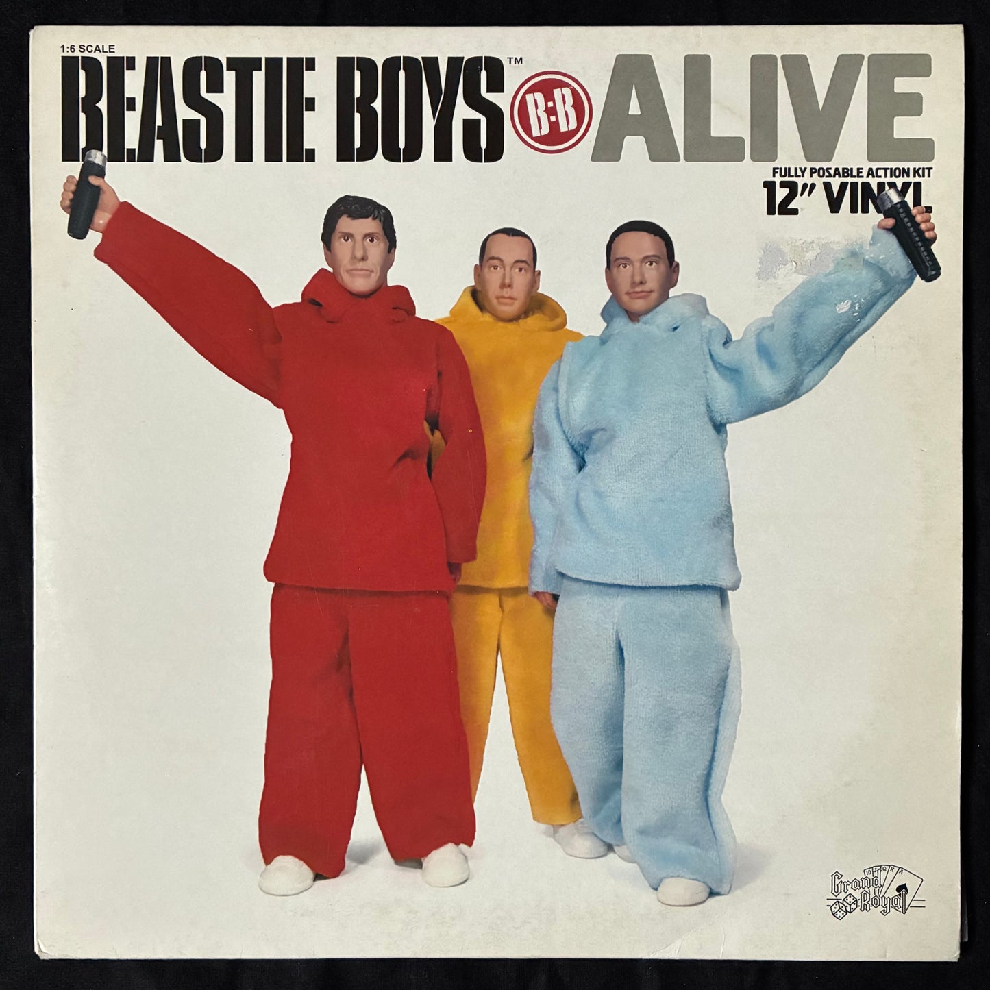 BEASTIE BOYS - ALIVE (10") (USED VINYL 1999 UK/EU EX+/VG+)