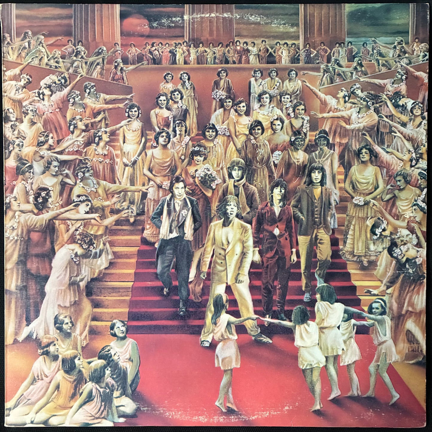 ROLLING STONES - IT'S ONLY ROCK 'N ROLL (USED VINYL 1974 AUS EX/EX)