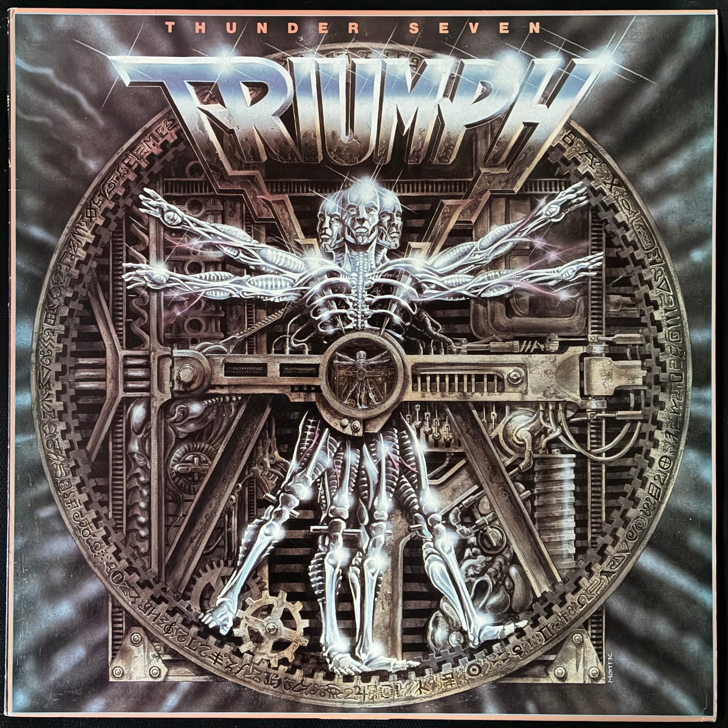 TRIUMPH - THUNDER SEVEN (USED VINYL 1984 AUS M-/M-)