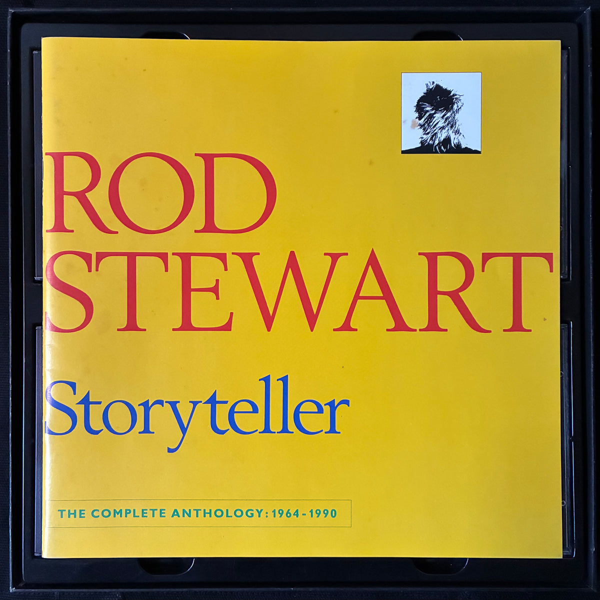 ROD STEWART - STORYTELLER : THE COMPLETE ANTHOLOGY 1964-1990 (4CD BOX SET) (USED CD 1989 EU M-/EX+)