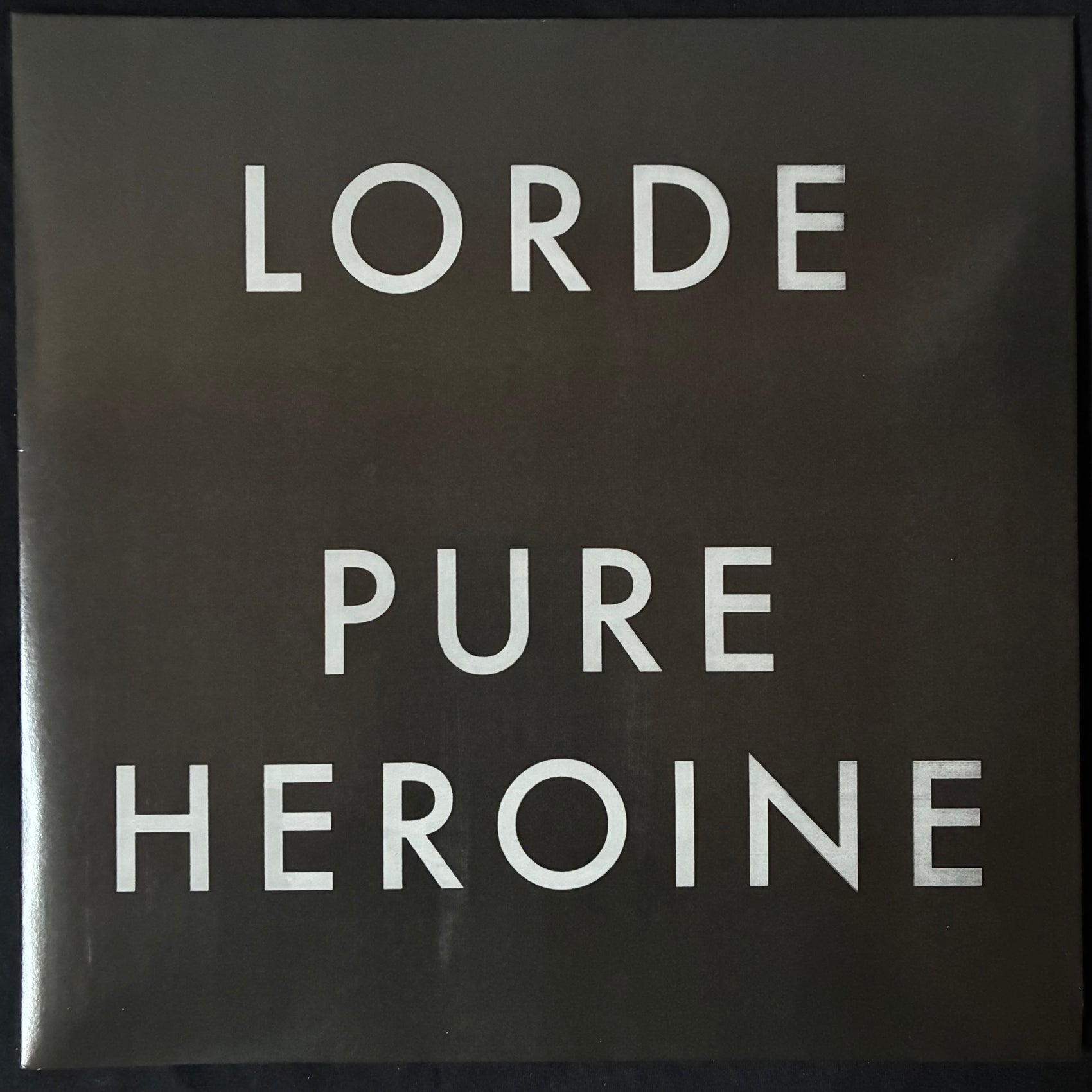 LORDE - PURE HEROINE (USED VINYL 2025 US M-/M-)