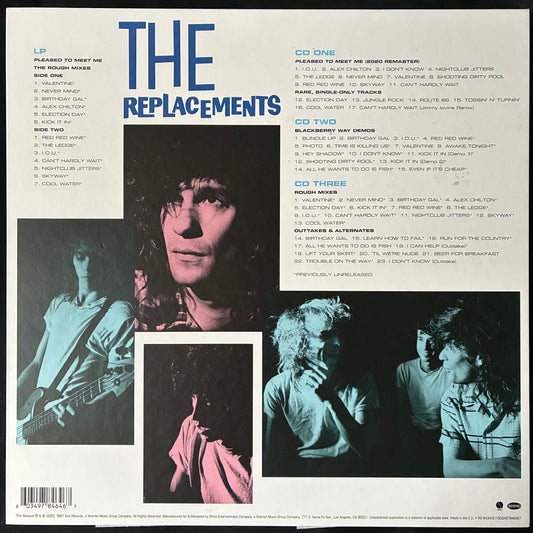 REPLACEMENTS - PLEASED TO MEET ME (LP+3CD SET) (USED VINYL 2000 US M-/M-/EX+/EX+)