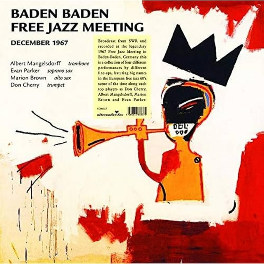 VARIOUS ARTISTS - BADEN BADEN FREE JAZZ MEETING VINYL
