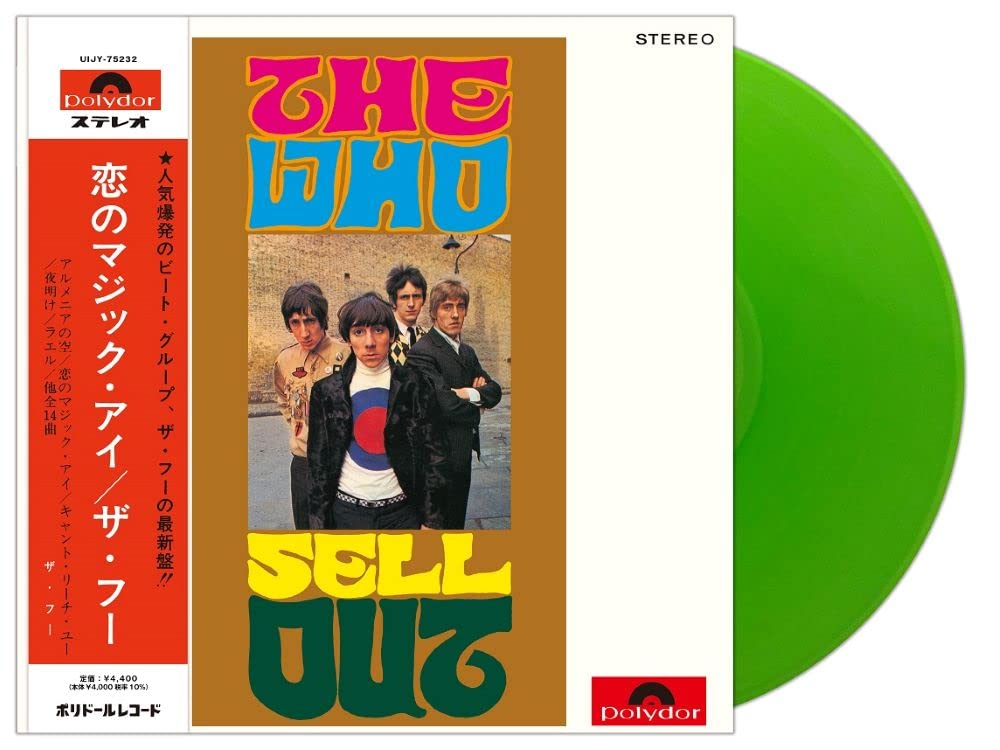 WHO - SELL OUT (GREEN COLOURED+OBI) (180GM) VINYL