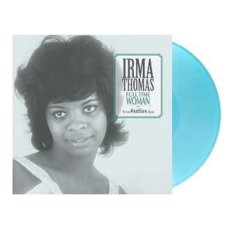 IRMA THOMAS - FULL TIME WOMAN : THE LOST COTILLION ALBUM (LIGHT BLUE COLOURED) VINYL