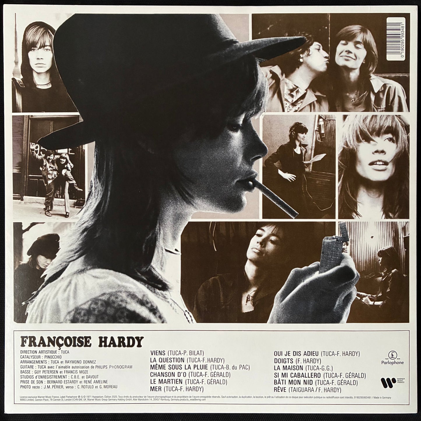 FRANCOISE HARDY - LA QUESTION (USED VINYL 2025 EU M-/M-)