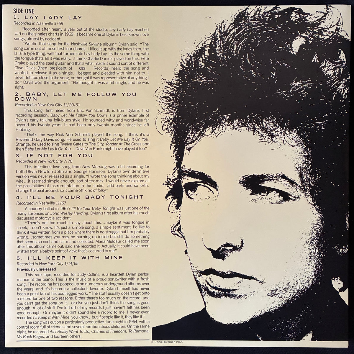 BOB DYLAN - BIOGRAPH (5LP BOX SET) (USED VINYL 1985 AUS M-/M-/EX)
