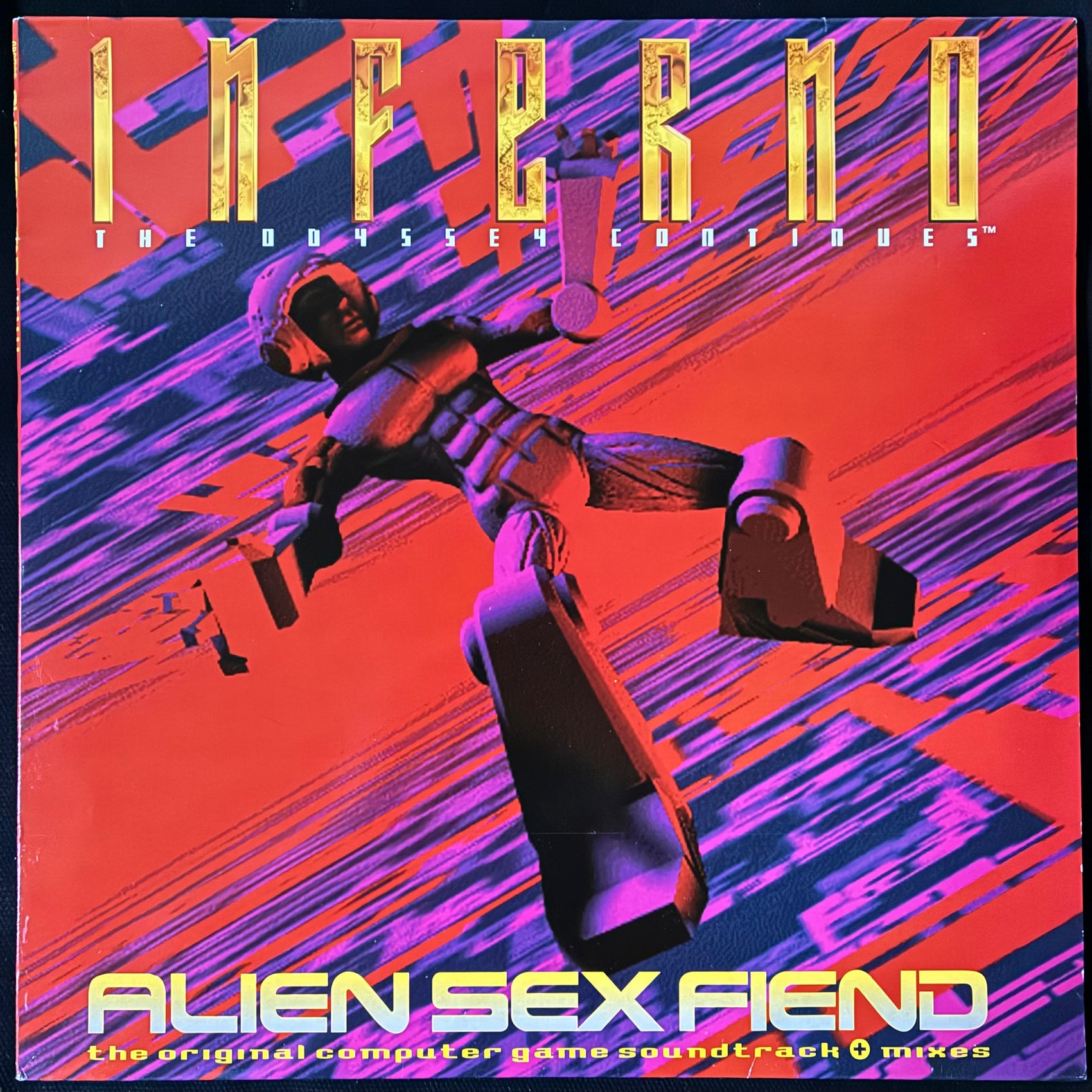 ALIEN SEX FIEND - INFERNO: THE ODYSSEY CONTINUES (LP+12") (USED VINYL 1994 UK M-/M-)