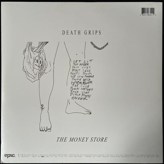DEATH GRIPS - THE MONEY STORE (USED VINYL 2022 M-/EX+)