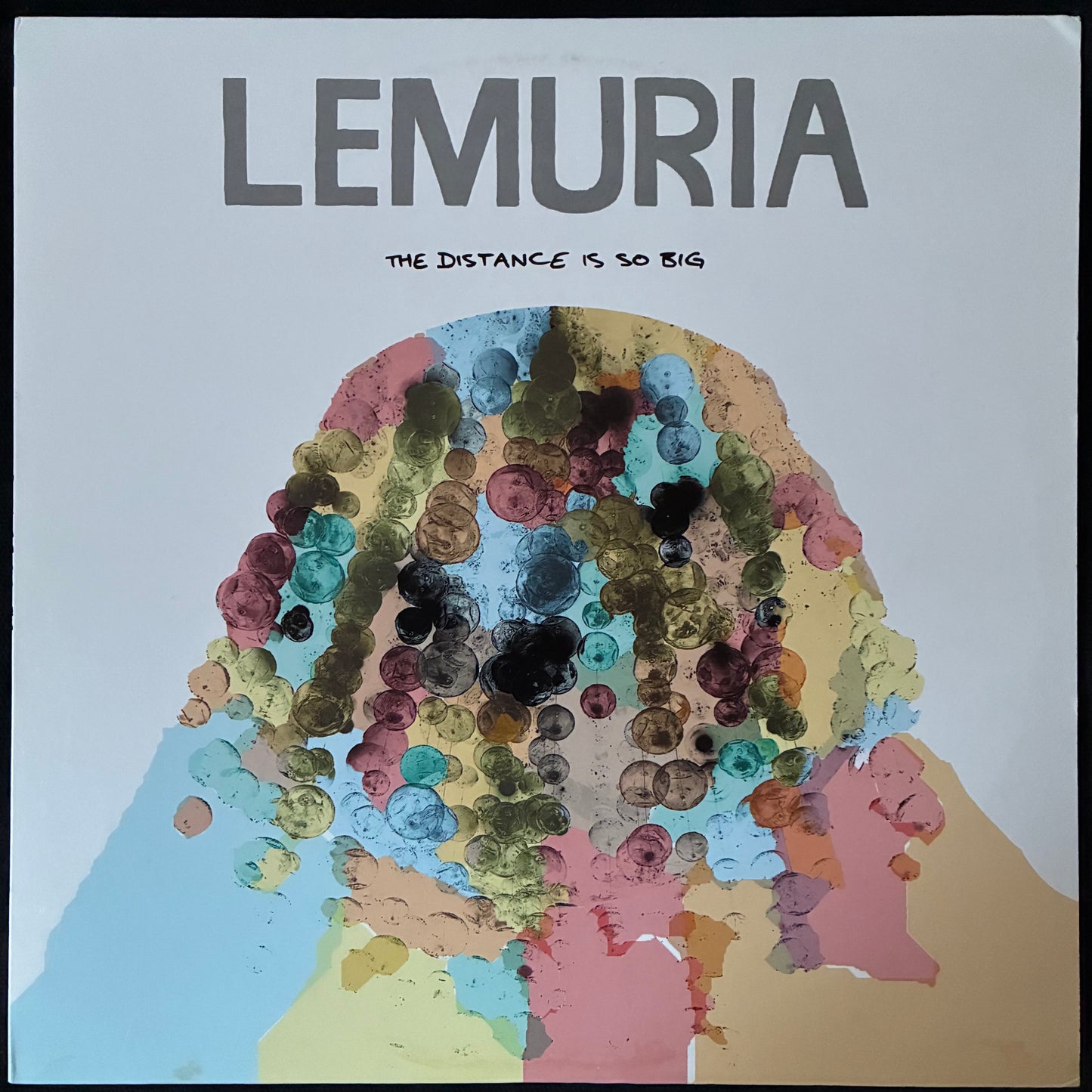 LEMURIA - THE DISTANCE IS SO BIG (WHITE COLOURED) (USED VINYL 2013 US M-/EX+)