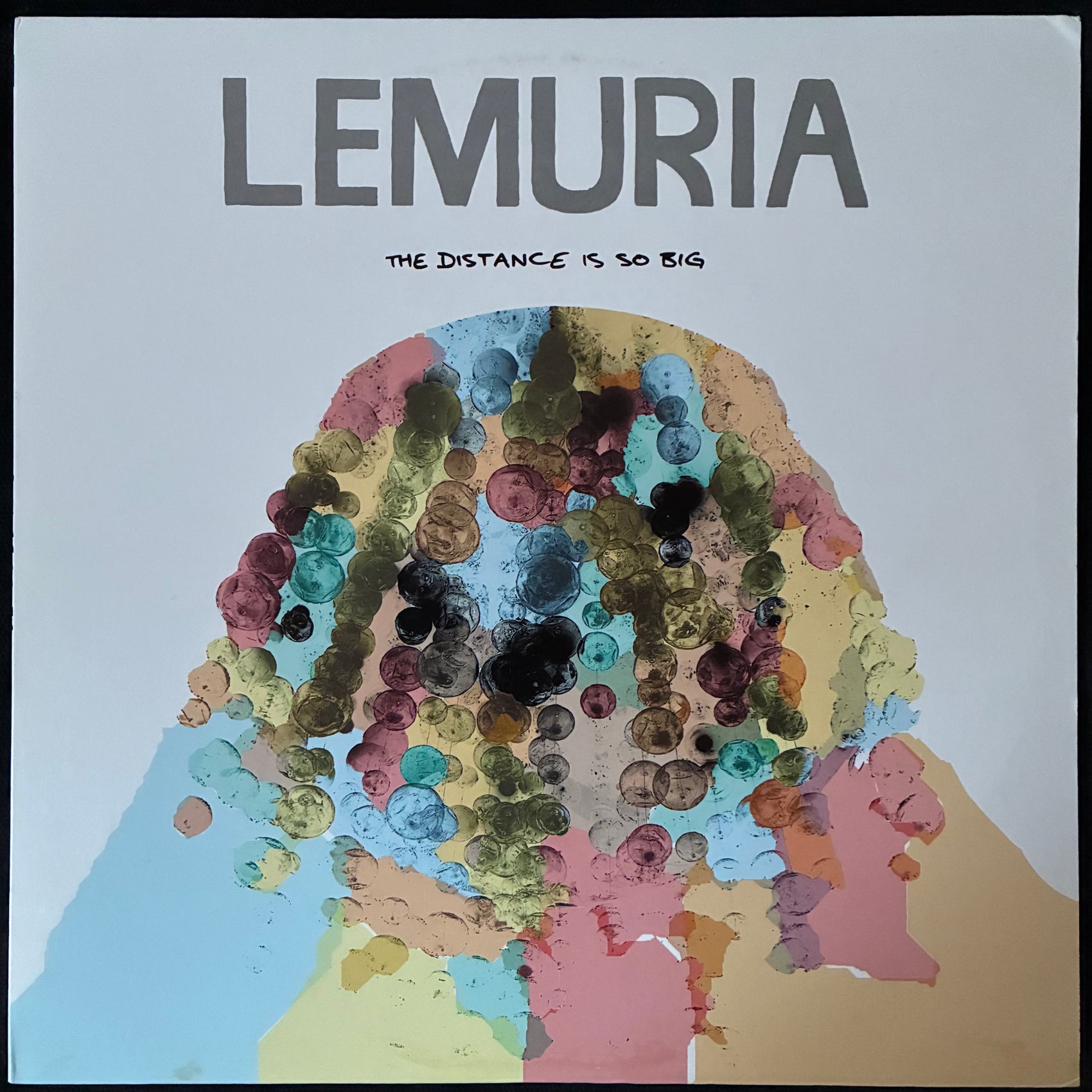 LEMURIA - THE DISTANCE IS SO BIG (WHITE COLOURED) (USED VINYL 2013 US M-/EX+)