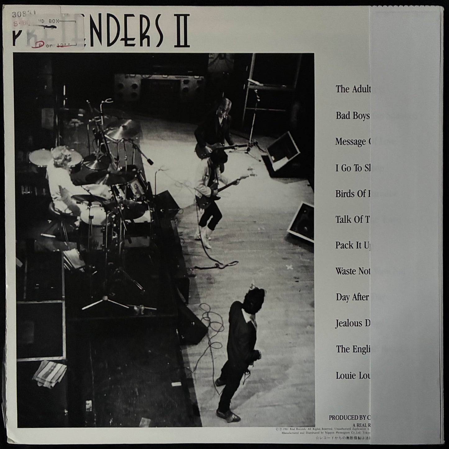 PRETENDERS - PRETENDERS II (USED VINYL 1981 JAPAN EX+/EX)