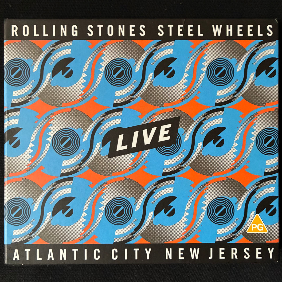 ROLLING STONES - STEEL WHEELS LIVE : ATLANTIC CITY NEW JERSEY (2CD+DVD) (USED CD 2020 EU M-/M-)