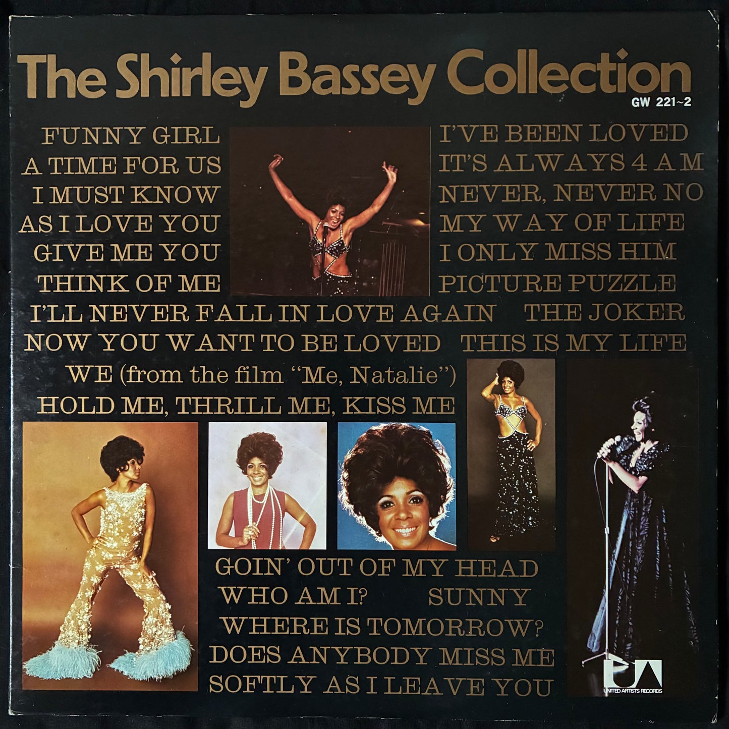 SHIRLEY BASSEY - THE SHIRLEY BASSEY COLLECTION (2LP) (USED VINYL 1972 JAPAN M-/EX)