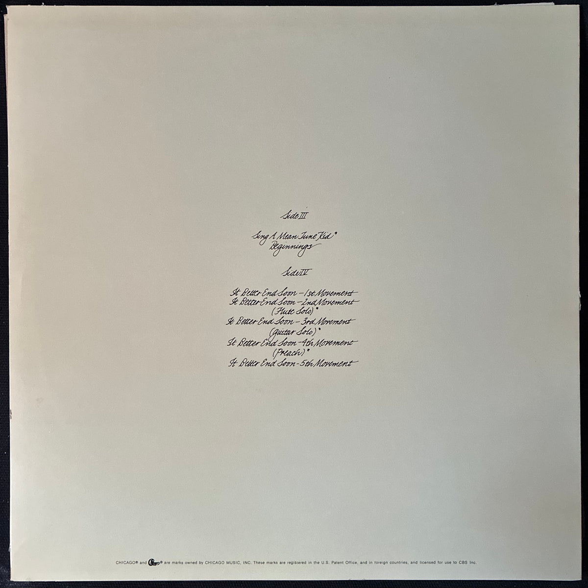 CHICAGO - LIVE AT CARNEGIE HALL VOLUMES I-IV (4LP BOX SET) (USED VINYL 1971 US M-/EX+)