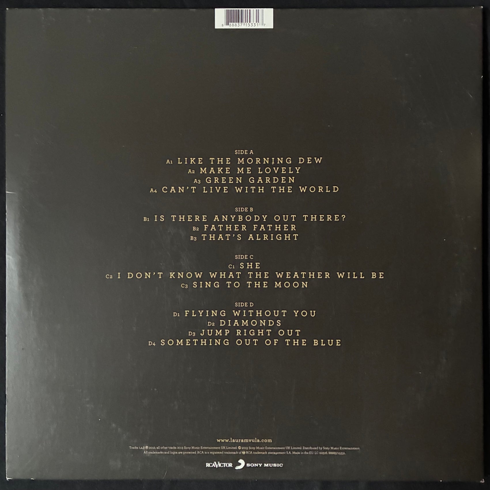 LAURA MVULA - SING TO THE MOON (2LP) (USED VINYL 2013 EU M-/M-)