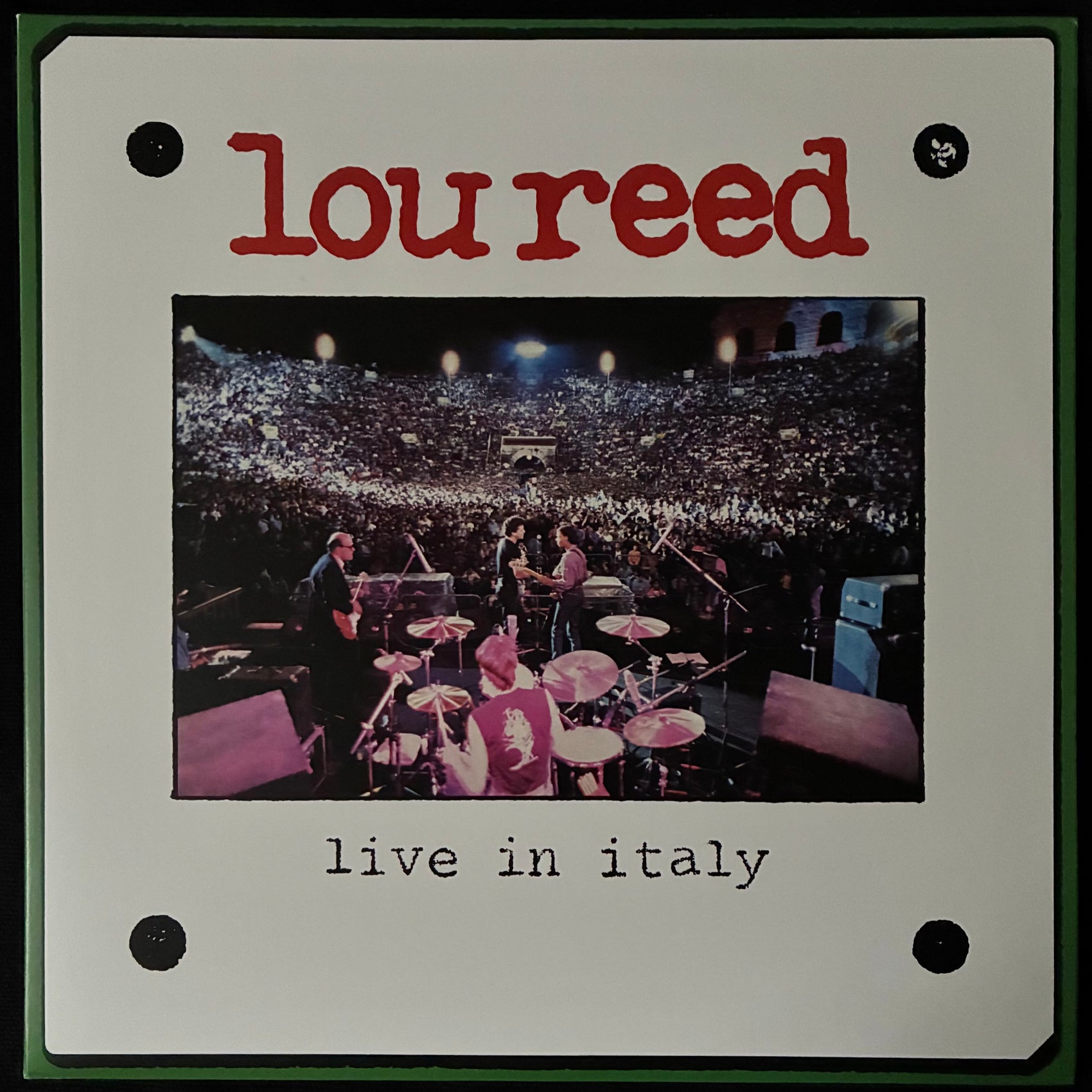 LOU REED - LIVE IN ITALY (2LP) (USED VINYL 2017 EU M-/M-)