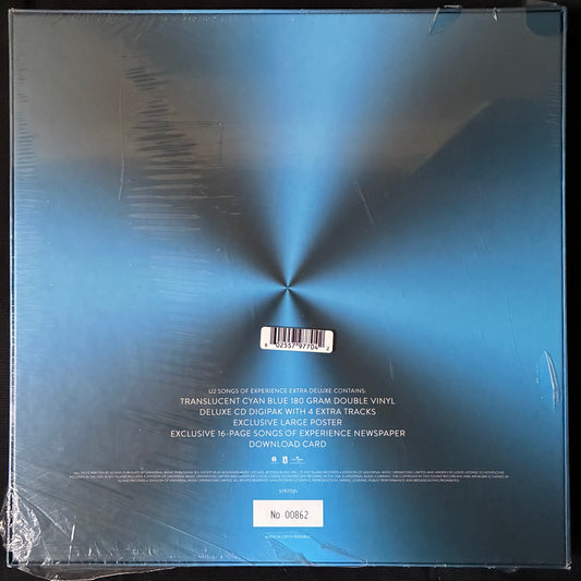U2 - SONGS OF EXPERIENCE : EXTRA DELUXE (2LP+CD BOX SET) (USED VINYL 2017 USA/EU S.S.)