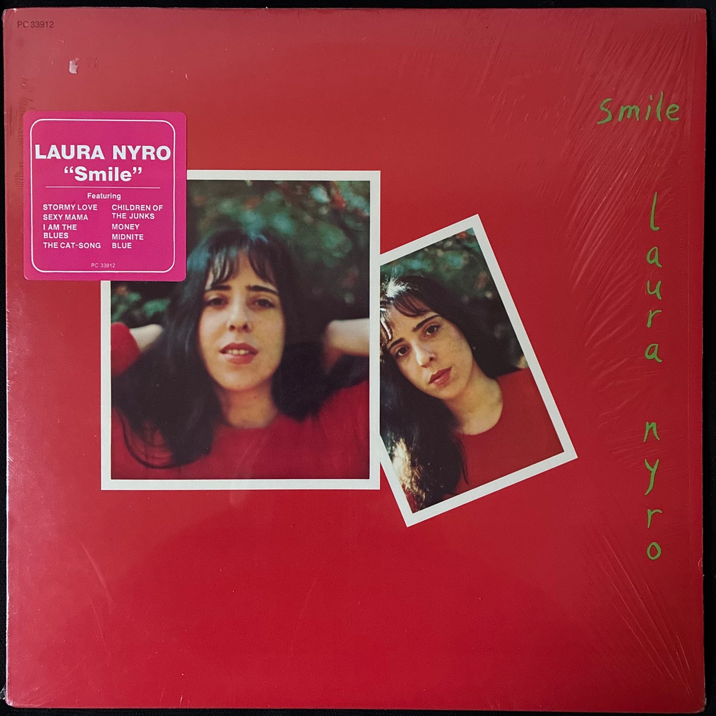 LAURA NYRO - SMILE (USED VINYL 1976 US M-/M-)