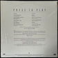 PAUL MCCARTNEY - PRESS TO PLAY (USED VINYL 1986 CANADA M-/M-)