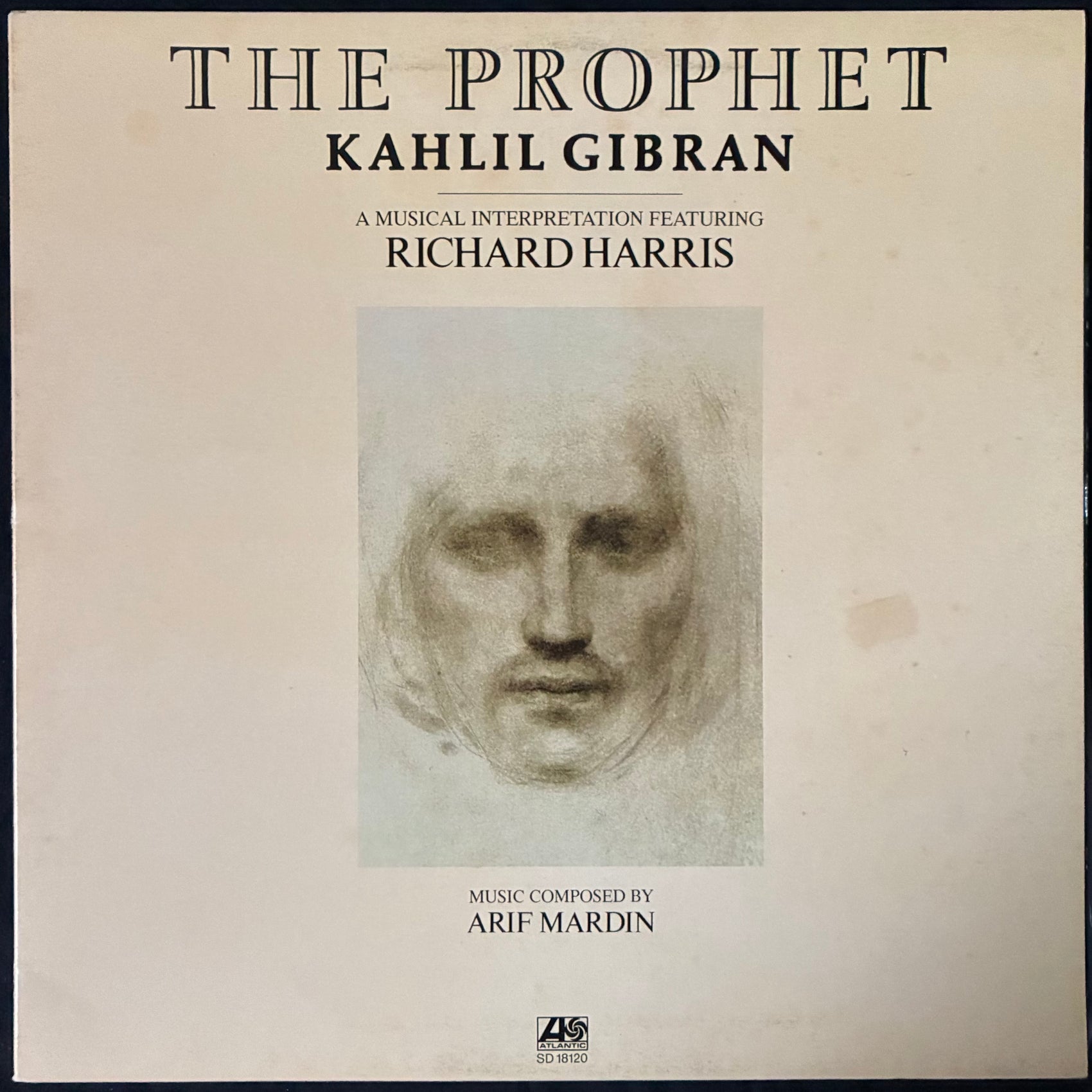 KAHLIL GIBRAN & RICHARD HARRIS - THE PROPHET (USED VINYL 1974 AUS M-/EX-)