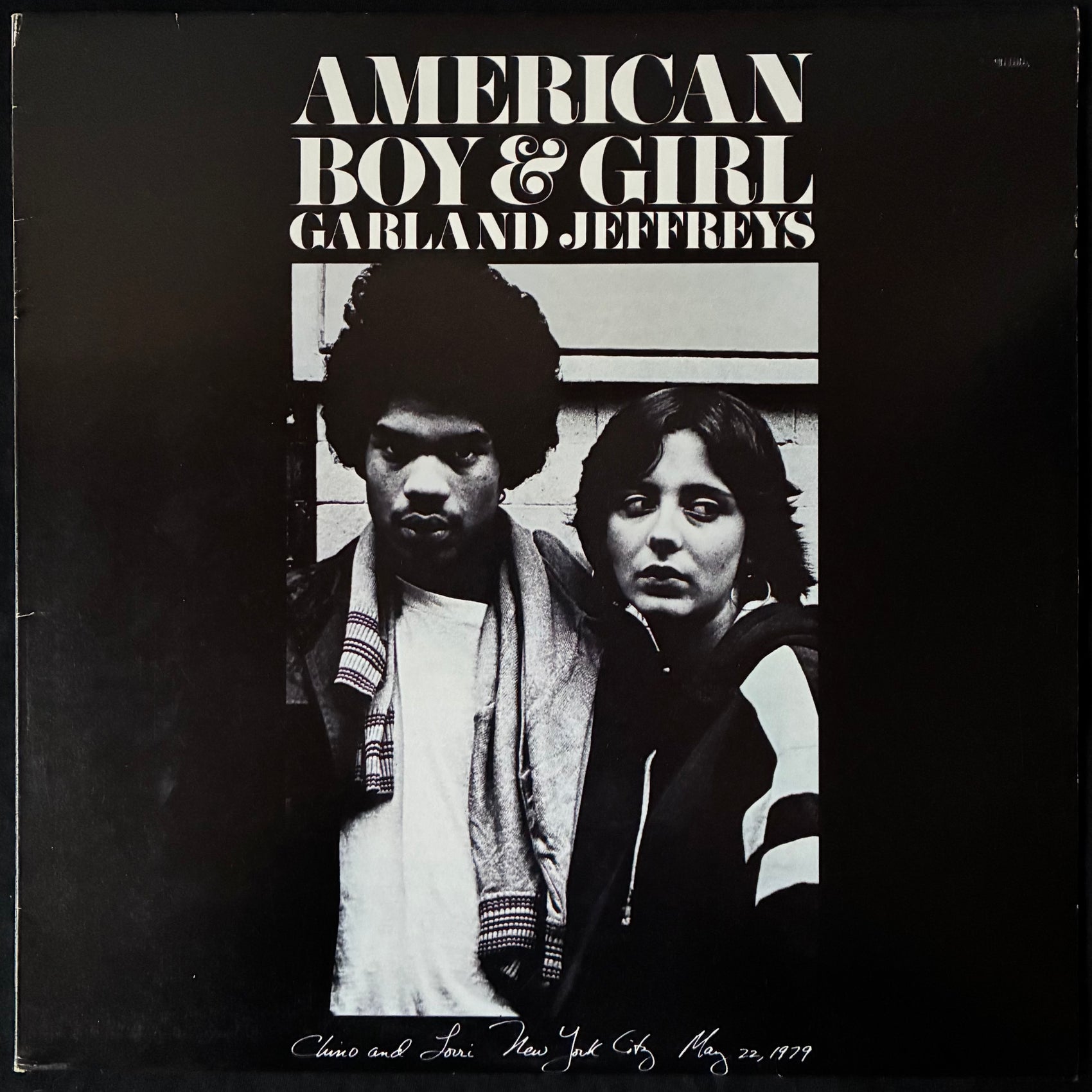 GARLAND JEFFREYS - AMERICAN BOY & GIRL (USED VINYL 1979 AUS M-/M-)