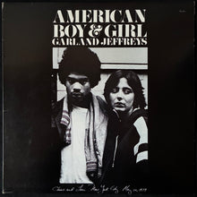 Load image into Gallery viewer, GARLAND JEFFREYS - AMERICAN BOY &amp; GIRL (USED VINYL 1979 AUS M-/M-)
