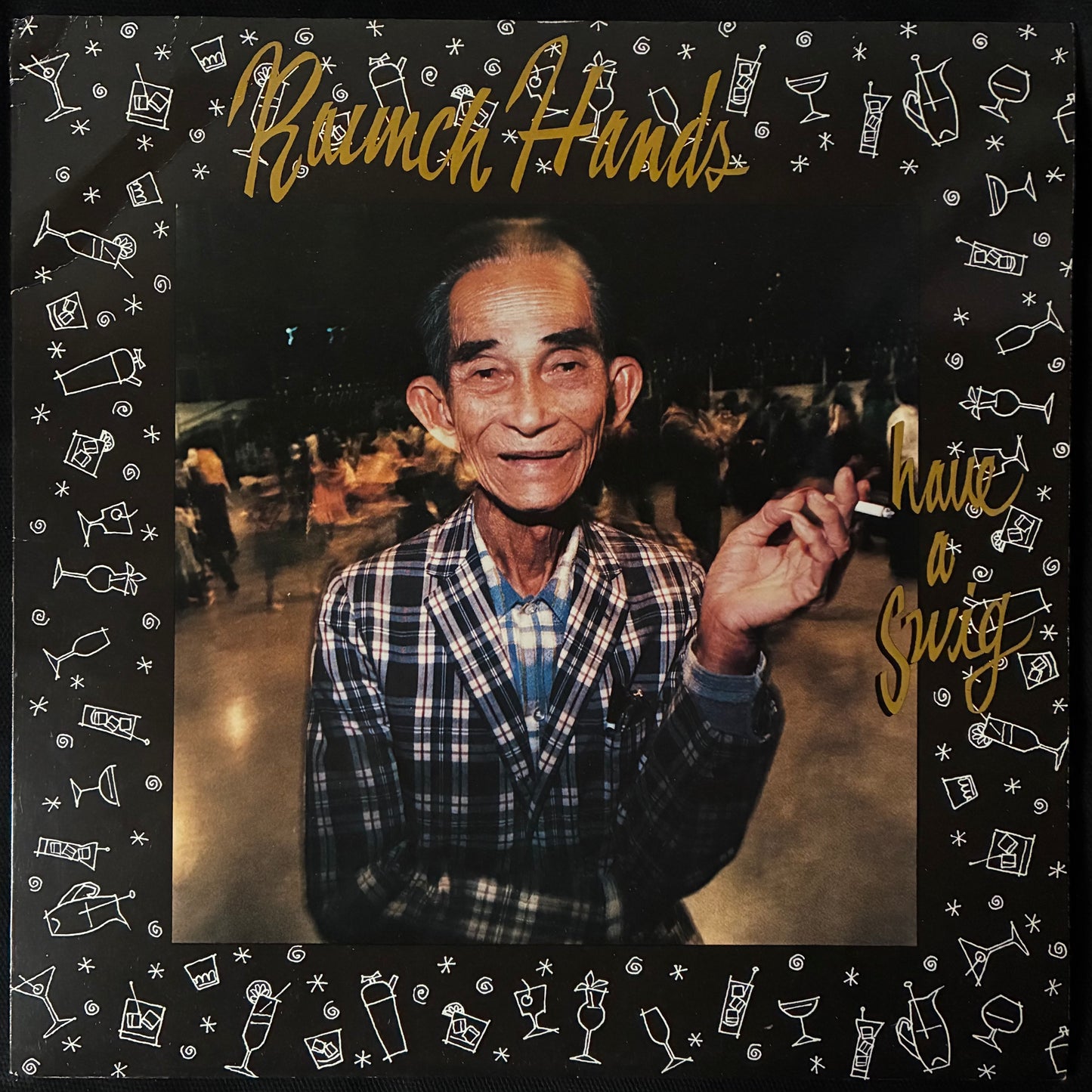 RAUNCH HANDS - HAVE A SWIG (MLP) (RED COLOURED) (USED VINYL 1990 US M-/EX)