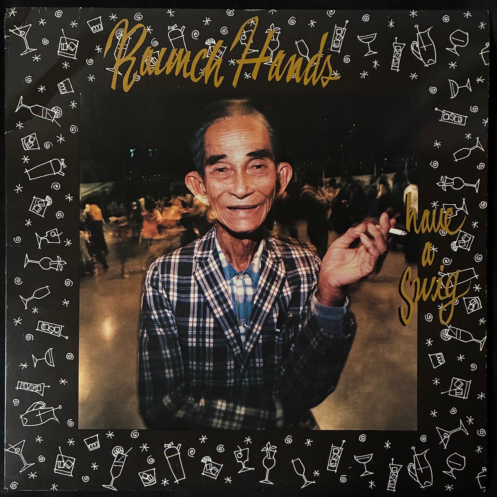 RAUNCH HANDS - HAVE A SWIG (MLP) (RED COLOURED) (USED VINYL 1990 US M-/EX)